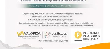 Climate Action Days: Climate Action, Skills and Territorial Cooperation Local and Cross-Border Responses to Europe's Transitions
