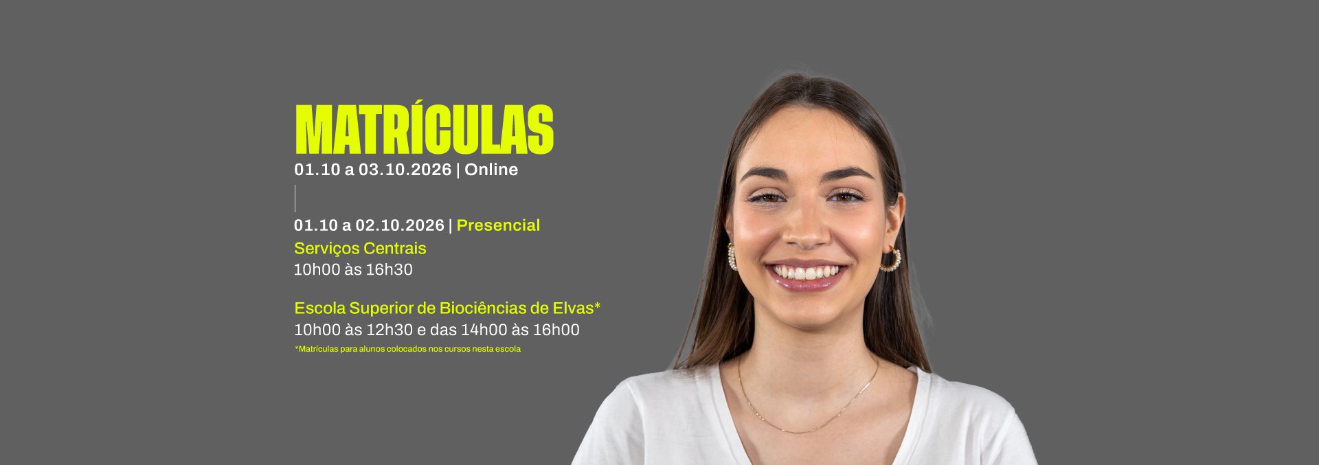 Colocações da 2ª Fase do CNAES, , Indicações necessárias para a matrícula