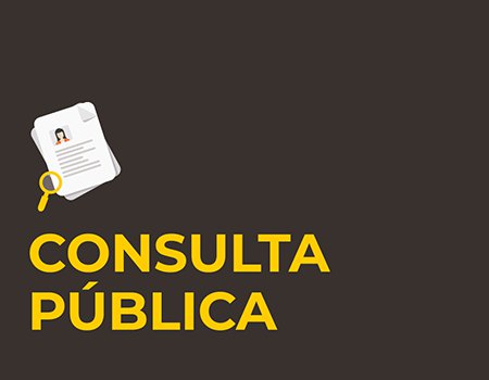 Consulta pública – regulamentos