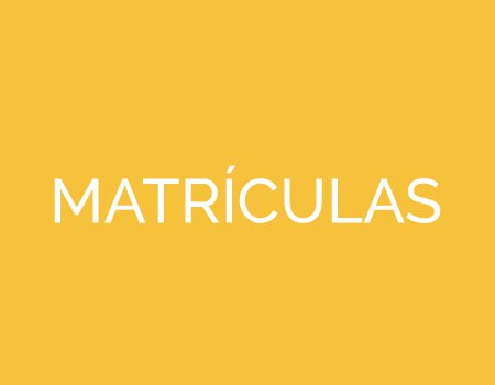 Matrículas – novos alunos